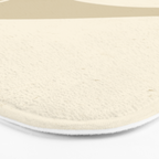 Neutral Shapes #3 Bath Mat Gallery Image 3