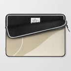Neutral Shapes #3 Laptop Sleeve Gallery Image 2