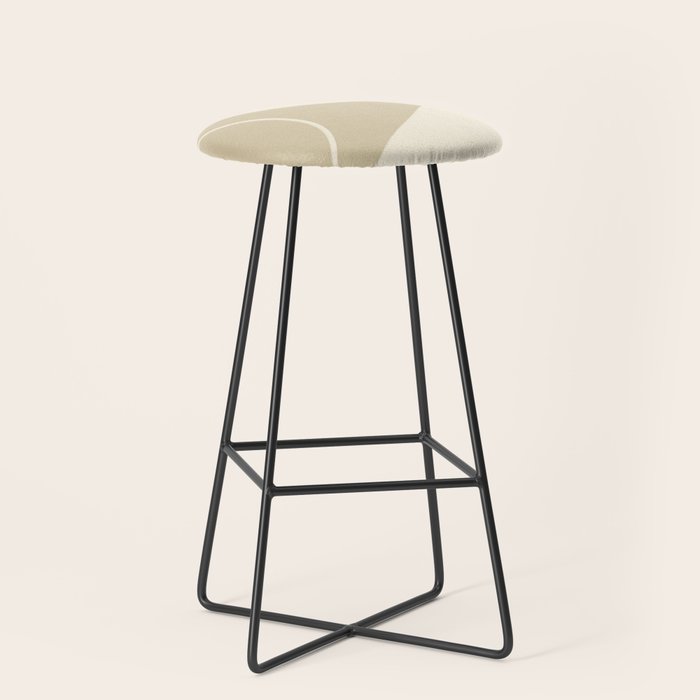Neutral Shapes #3 Stool Gallery Image 1