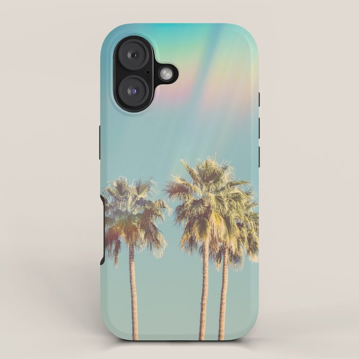 Groovy Palm Trees iPhone Case Gallery Image 1