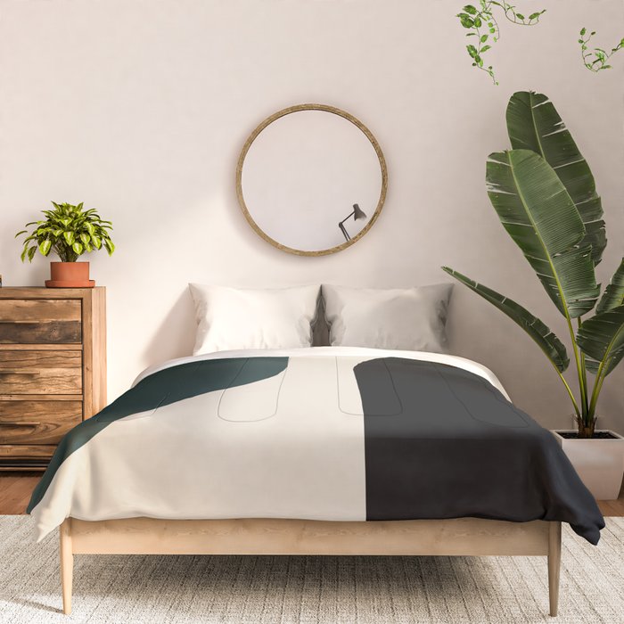 Modern Minimal Arch Abstract LXXXIV Comforter Gallery Image 3