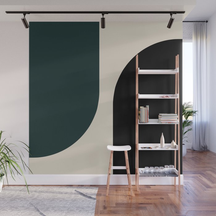 Modern Minimal Arch Abstract LXXXIV Wall Mural Gallery Image 1