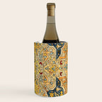 Azerbaijani Southeast Caucasus 18th Century Silk Embroidery Print Wine Chiller Gallery Image 2