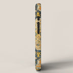 Azerbaijani Southeast Caucasus 18th Century Silk Embroidery Print iPhone Case Gallery Image 2