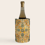 Azerbaijani Southeast Caucasus 18th Century Silk Embroidery Print Wine Chiller Gallery Image 1