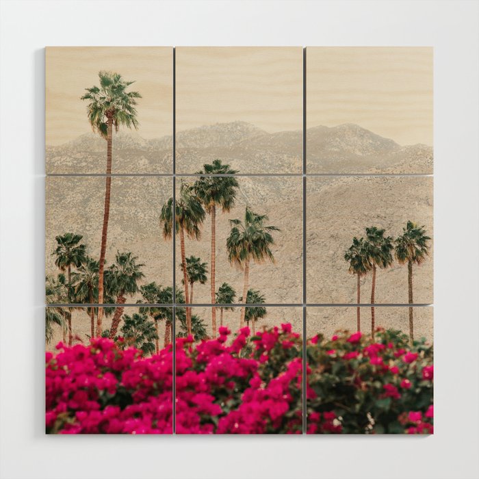 Edge of Palm Springs Wood Wall Art Gallery Image 1