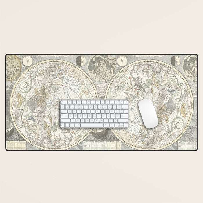 Star map of the Southern Starry Sky Desk Mat Gallery Image 1