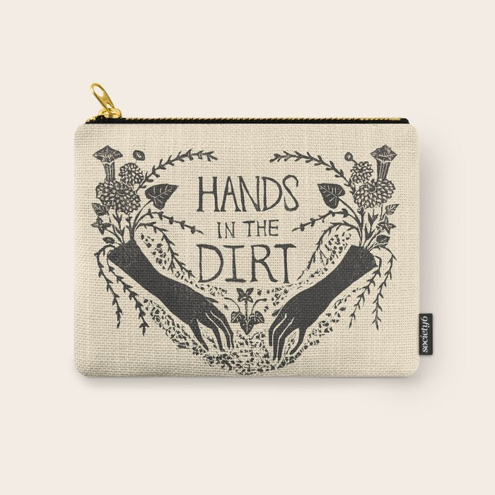 Hands in the Dirt Carry All Pouch Gallery Image 1