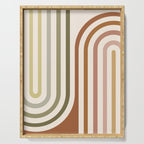 Bold Curvature Stripes I Serving Tray Gallery Image 1