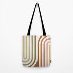 Bold Curvature Stripes I Tote Bag Gallery Image 2