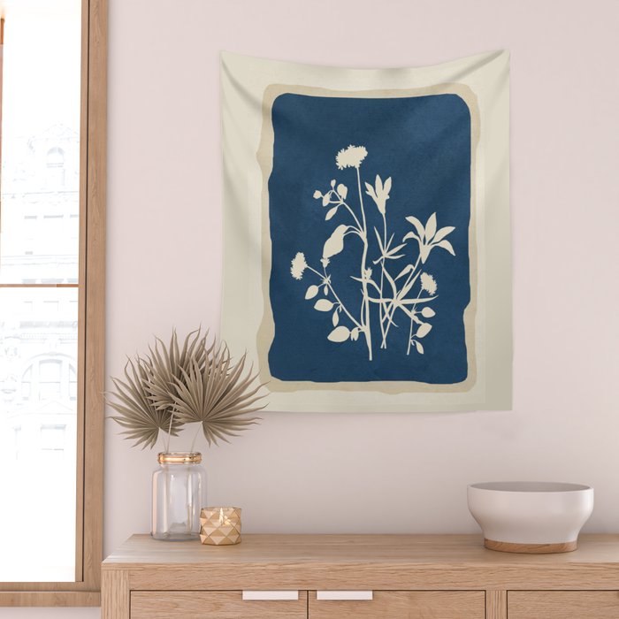 Leaf Design 21 Wall Tapestry Gallery Image 2