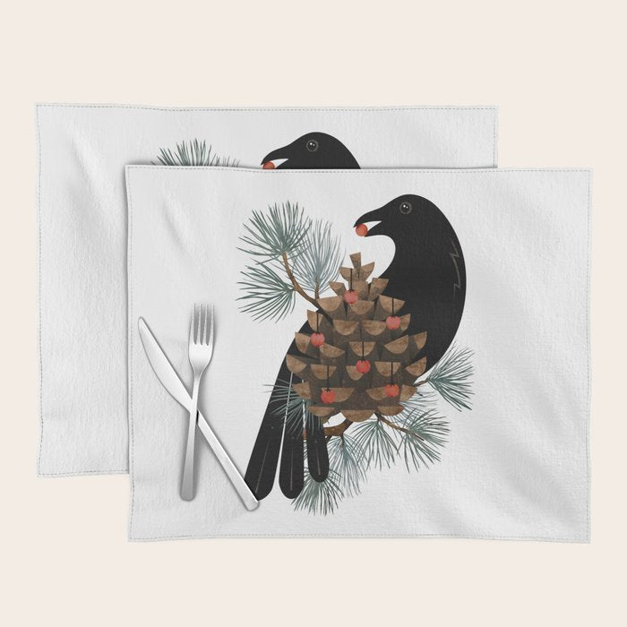 Bird & Berries Placemat Gallery Image 1