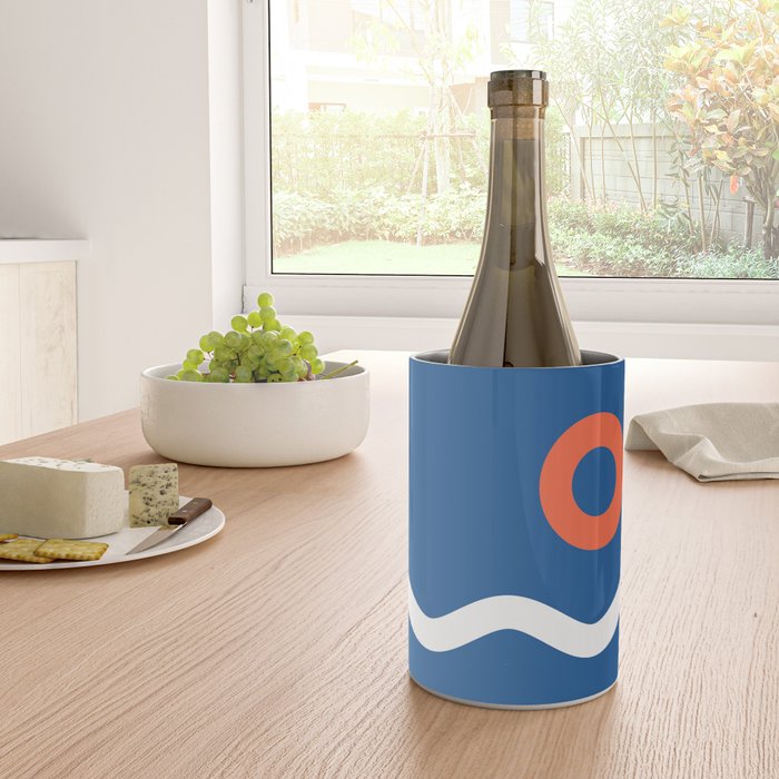 Nautical 03 Seascape Wine Chiller Gallery Image 4