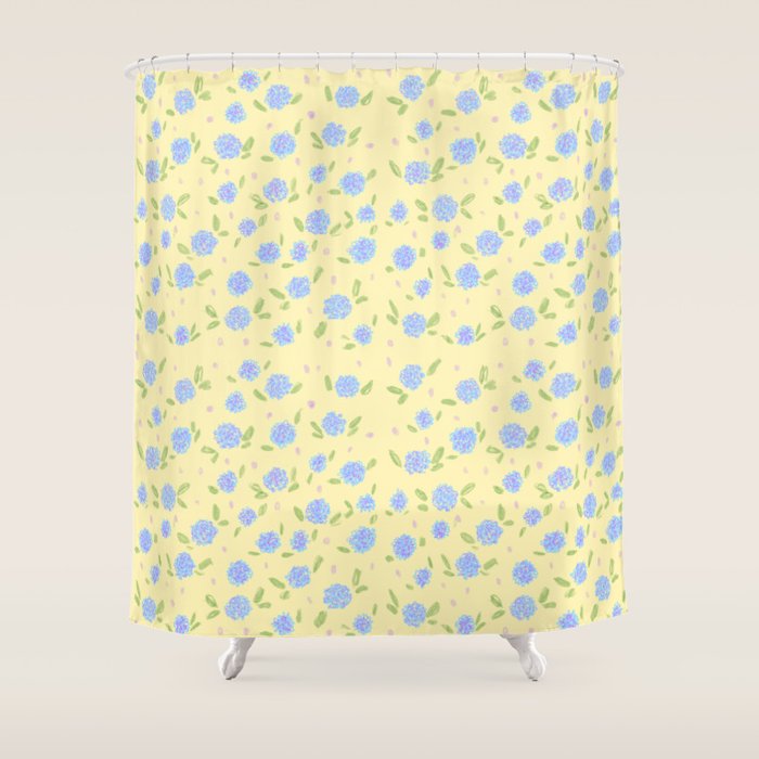 Sunlit Blooms Shower Curtain Gallery Image 1