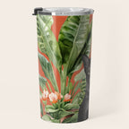 Black Cat And House Plants 3 Travel Mug Gallery Image 3