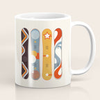 Retro Snowboards  Coffee Mug Gallery Image 1