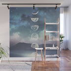 Rising Moon Wall Mural Gallery Image 1