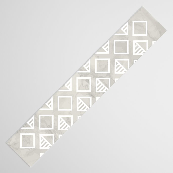 Marble with rhombus Table Runner Gallery Image 3