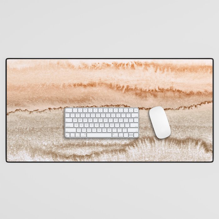 WITHIN THE TIDES NEW NEUTRALS by Monika Strigel Desk Mat Gallery Image 1