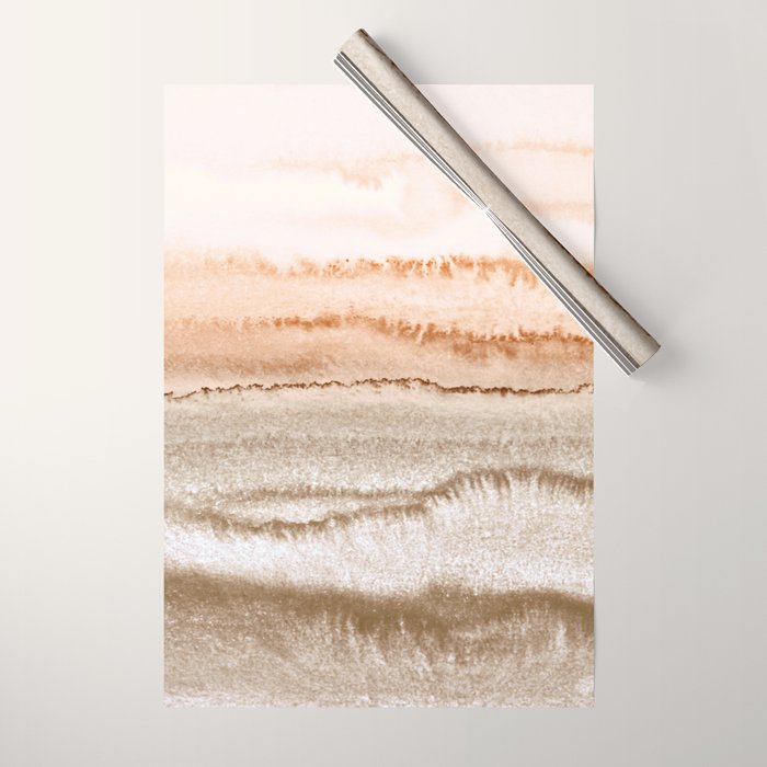 WITHIN THE TIDES NEW NEUTRALS by Monika Strigel Wrapping Paper Gallery Image 1