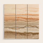 WITHIN THE TIDES NEW NEUTRALS by Monika Strigel Wood Wall Art Gallery Image 1