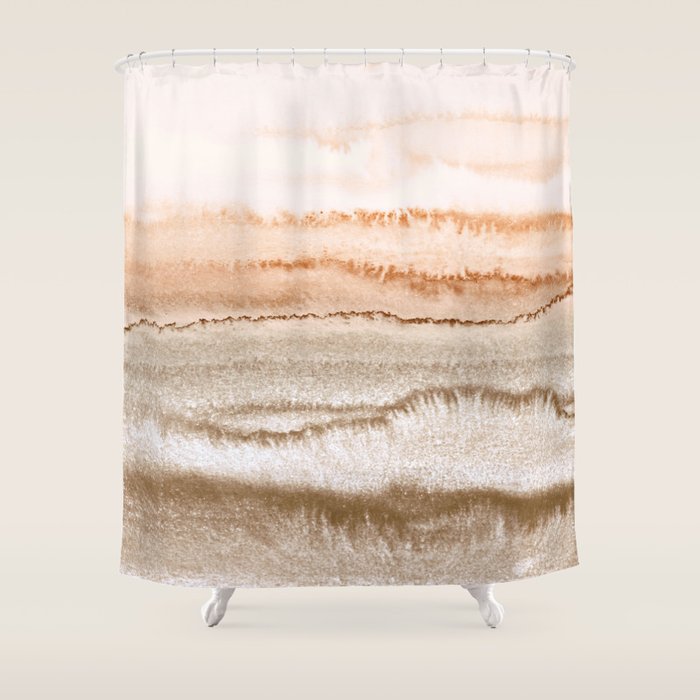 WITHIN THE TIDES NEW NEUTRALS by Monika Strigel Shower Curtain Gallery Image 1