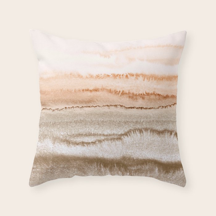 WITHIN THE TIDES NEW NEUTRALS by Monika Strigel Throw Pillow Gallery Image 1