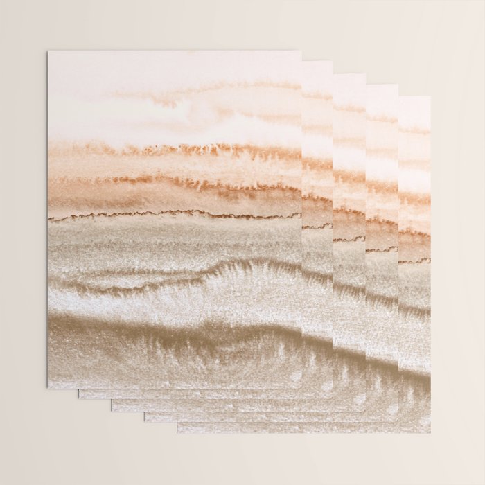 WITHIN THE TIDES NEW NEUTRALS by Monika Strigel Wrapping Paper Gallery Image 3