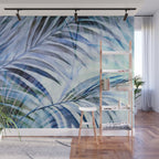 Tropical Wanderlust Palm Leaf Layers Wall Mural Gallery Image 1