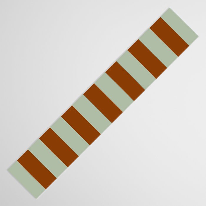 Crystal and Tobacco Stripes Table Runner Gallery Image 3