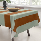 Crystal and Tobacco Stripes Tablecloth Gallery Image 3