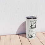 Inhale Exhale Panda Travel Mug Gallery Image 4