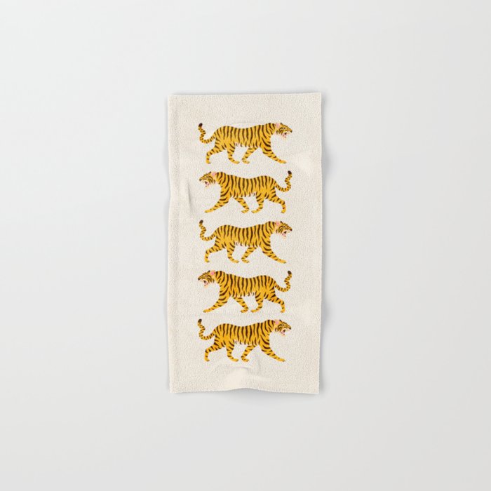 Fierce: Golden Tiger Edition Bath Towel Gallery Image 1