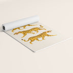Fierce: Golden Tiger Edition Yoga Mat Gallery Image 2