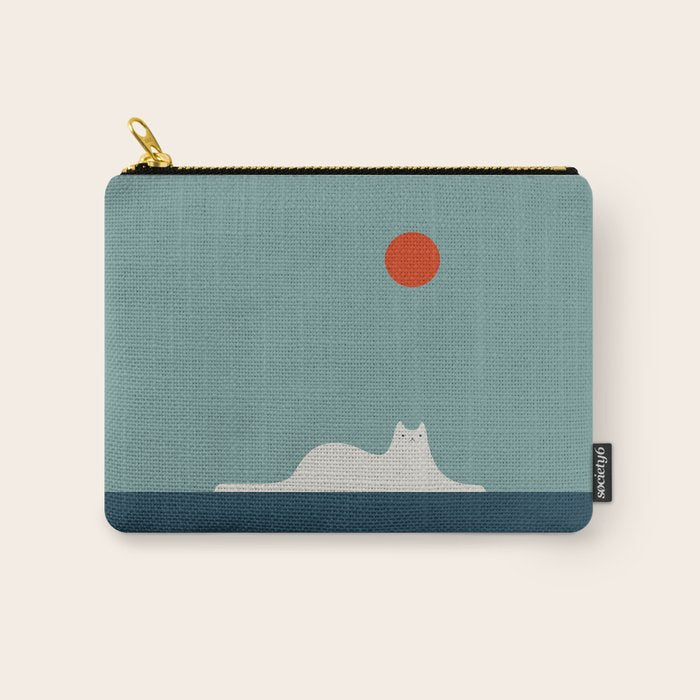 Cat Landscape 95 Carry All Pouch Gallery Image 1