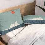 Cat Landscape 95 Pillow Sham Gallery Image 2