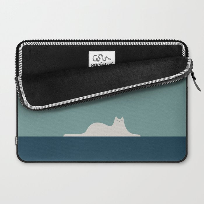 Cat Landscape 95 Laptop Sleeve Gallery Image 2