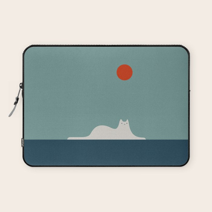 Cat Landscape 95 Laptop Sleeve Gallery Image 1
