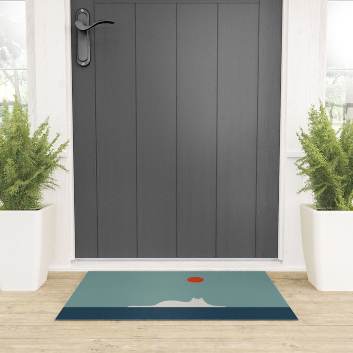 Cat Landscape 95 Welcome Mat Gallery Image 3