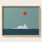 Cat Landscape 95 Serving Tray Gallery Image 1