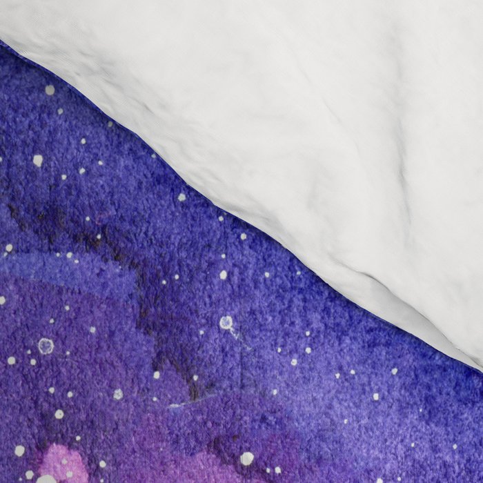 Galaxy Pattern Watercolor Comforter Gallery Image 4