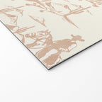 Southwestern Cowboy Toile - Light Brown on Cream Welcome Mat Gallery Image 2