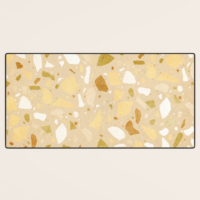 Terrazzo pattern Desk Mat Gallery Image 3