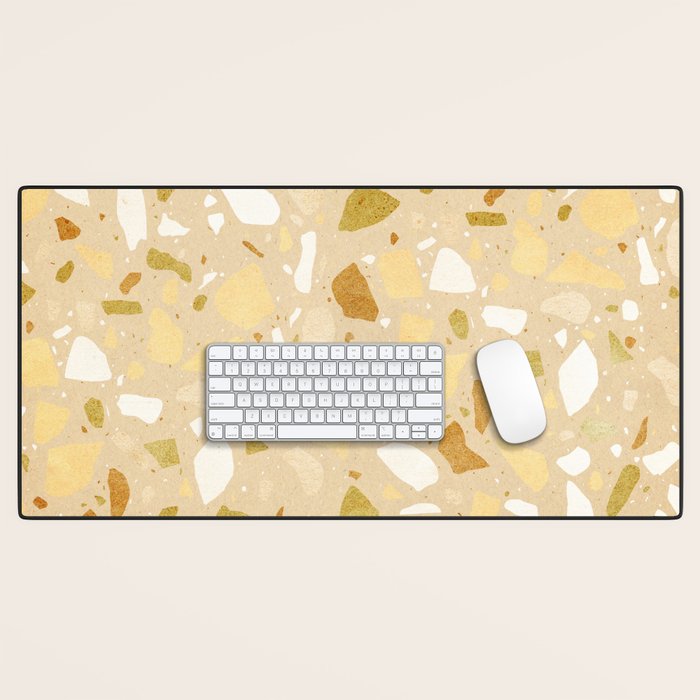 Terrazzo pattern Desk Mat Gallery Image 1