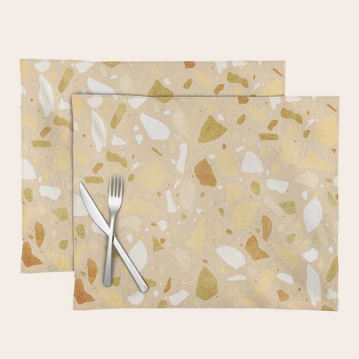 Terrazzo pattern Placemat Gallery Image 1