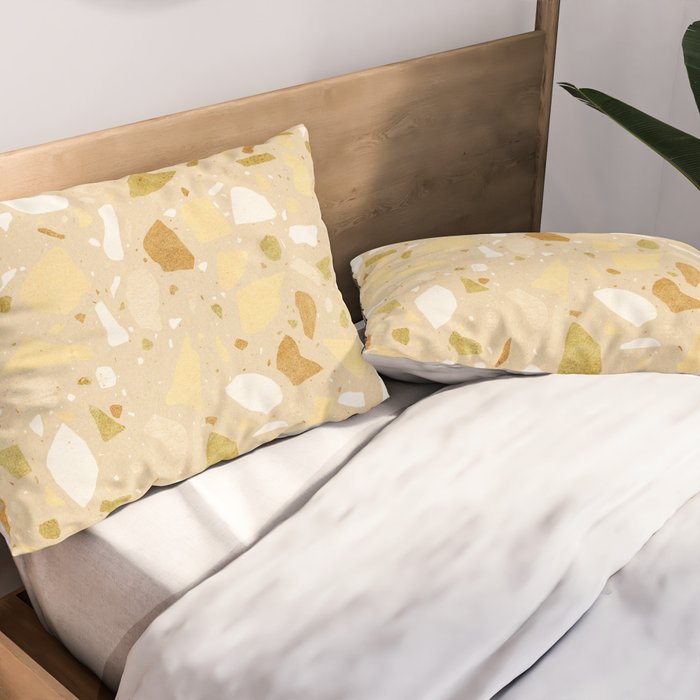 Terrazzo pattern Pillow Sham Gallery Image 2