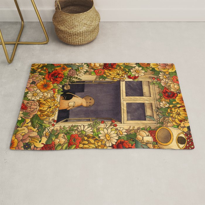 Flower Garden Rug Gallery Image 1
