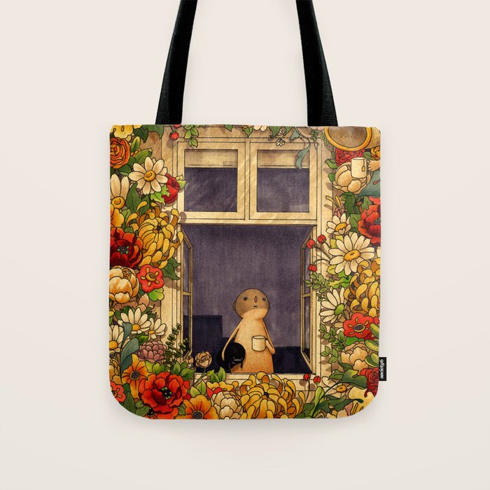 Flower Garden Tote Bag Gallery Image 1