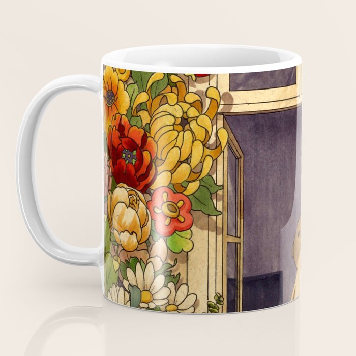 Flower Garden Coffee Mug Gallery Image 3