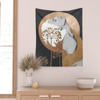 Gentle Beauty 9 Wall Tapestry Gallery Image 2